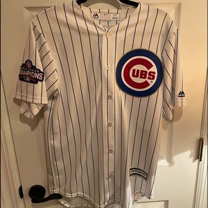 Chicago Cubs Kris Bryant World Series Jersey with gold
